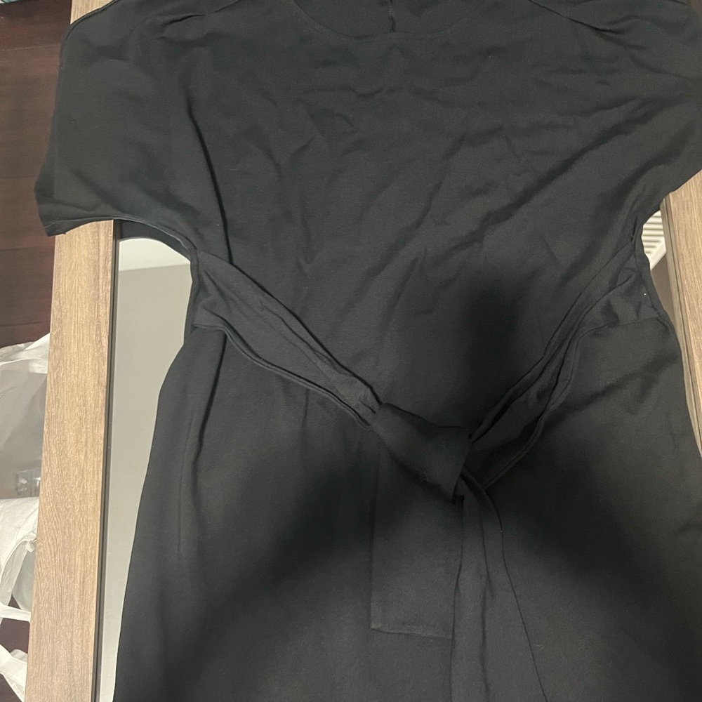 Black t shirt dress
